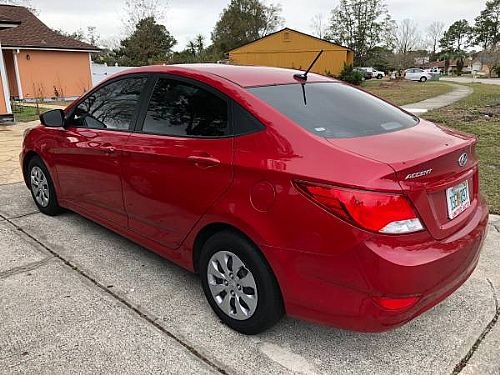  Listing: 2017 hyundai accent